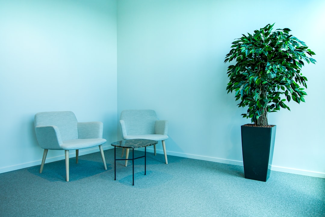 Bright Smile Dental Studio's warm and welcoming reception area with comfortable seating and natural light